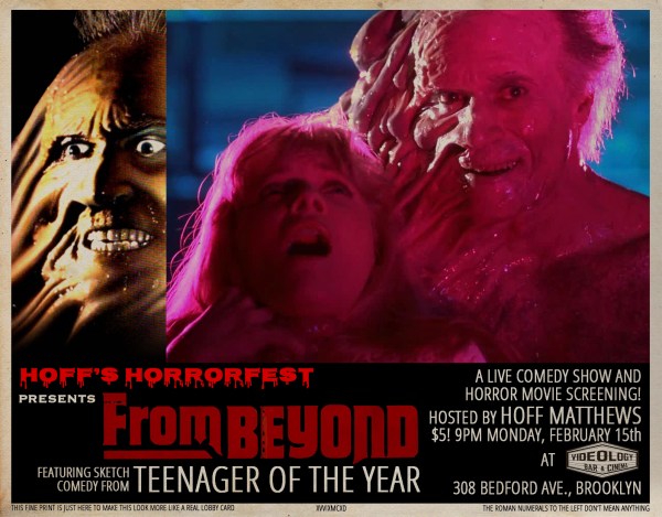 Hoff's Horrorfest Presents: From Beyond!